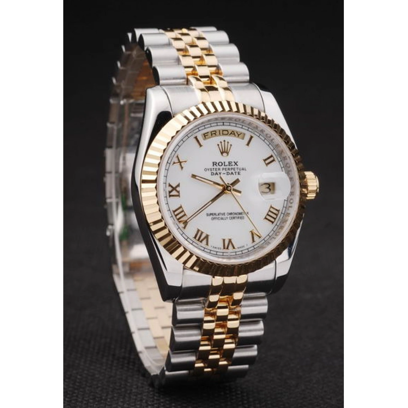 Aaa replica watch Rolex Swiss Mechanism-srl81 Day-Date 1015